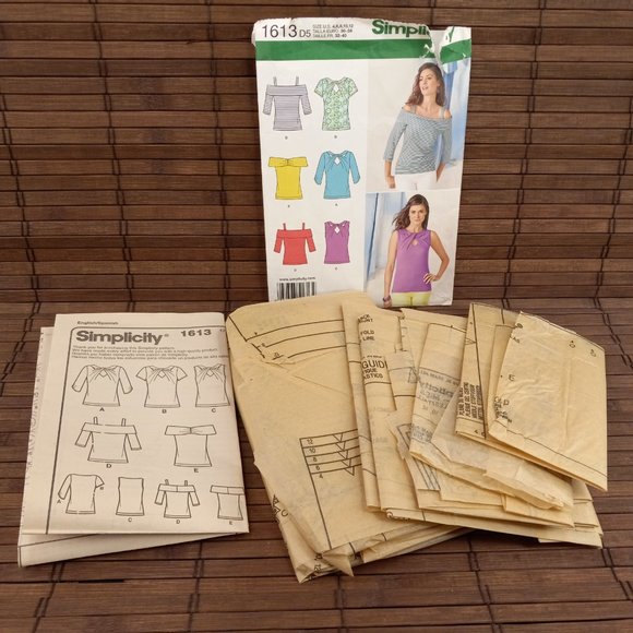 Knit Top 4 6 8 10 12 Simplicity 1613 Sewing Pattern - Picture 7 of 8